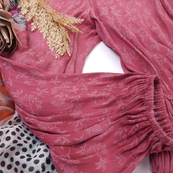 Current Air Anthropologie Pink Dress Sz L - Picture 6 of 13